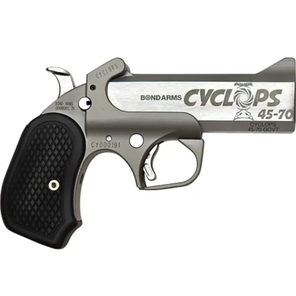 Bond Arms Cyclops 45-70 Gov, 4.25" Barrel, Stainless Steel, 1rd